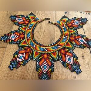 Colorful Beaded Colombian necklace